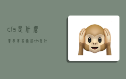 cfs是什么意思,贸易术语cfs是什么意思
