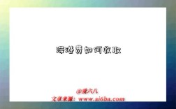滞港费如何收取