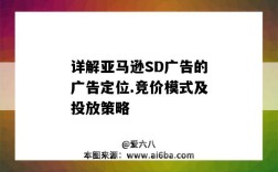 详解亚马逊SD广告的广告定位.竞价模式及投放策略（亚马逊sd广告是什么怎么投放）