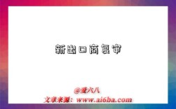 新出口商复审