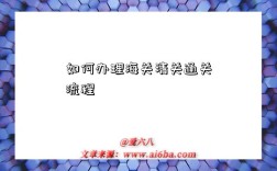 如何办理海关清关通关流程