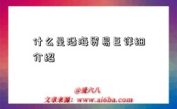 什么是沿海贸易巨详细介绍