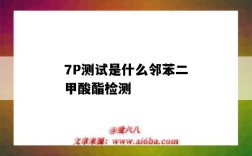 7P测试是什么邻苯二甲酸酯检测（邻苯7p检测标准是什么）