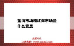 蓝海市场和红海市场是什么意思（红海市场与蓝海市场是什么意思）