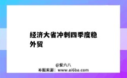 经济大省冲刺四季度稳外贸