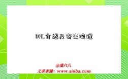 DHL介绍及寄出流程