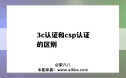 3c认证和csp认证的区别（3c认证和csp认证权威文件指的是什么意思）