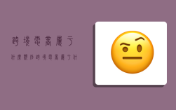 跨境电商属于什么类别,跨境电商属于什么类别的