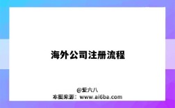海外公司注册流程（境外注册公司流程）