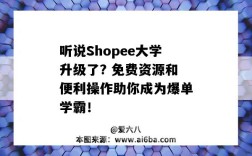 听说Shopee大学升级了? 免费资源和便利操作助你成为爆单学霸！