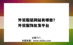 外贸服装网站有哪些？外贸服饰批发平台（外贸衣服网站有哪些）