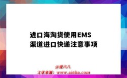 进口海淘货使用EMS渠道进口快递注意事项（ems送进口海关）