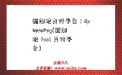 新加坡支付平台：SpherePay(新加坡 fast 支付平台)