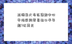 亚洲最大布匹集散中心市场采购贸易出口半年超7亿美元