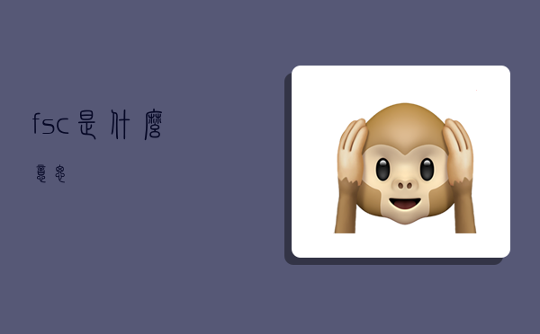 fsc是什么意思,-图1