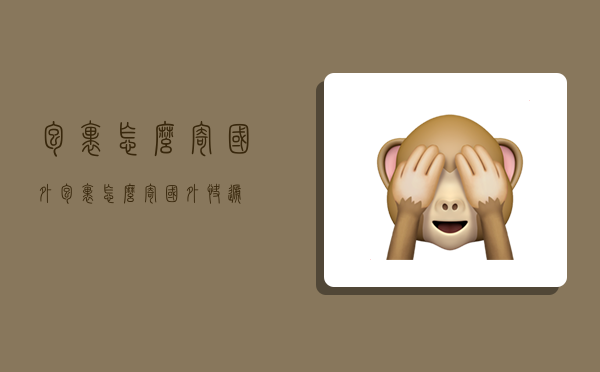 包裹怎么寄国外,包裹怎么寄国外快递-图1 包裹怎么寄国外,包裹怎么寄国外快递-图1