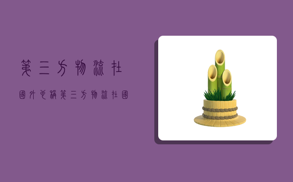 第三方物流在国外也称,第三方物流在国外也称作什么-图1