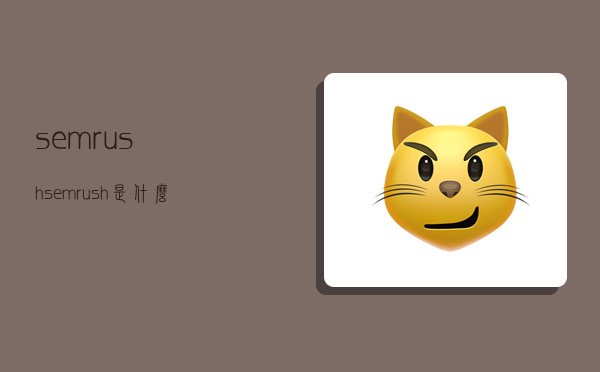 semrush,semrush是什么软件-图1 semrush,semrush是什么软件-图1