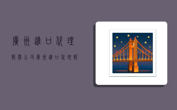 广州进口代理报关公司,广州进口代理报关公司有哪些-图1