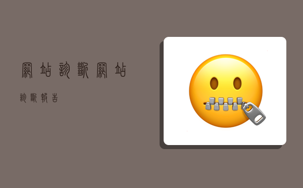 网站诊断,网站诊断报告-图1