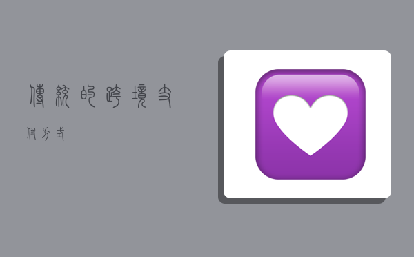 传统的跨境支付方式,-图1