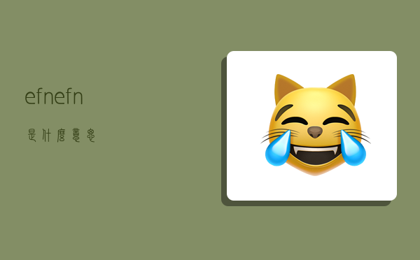 efn,efn是什么意思-图1