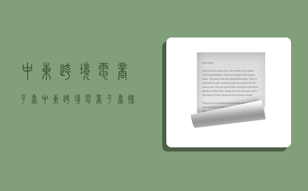 中东跨境电商平台,中东跨境电商平台排名-图1 中东跨境电商平台,中东跨境电商平台排名-图1
