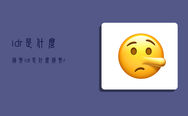 idr是什么货币,idr是什么货币 rmb汇率-图1 idr是什么货币,idr是什么货币 rmb汇率-图1