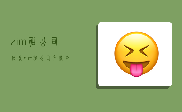 zim船公司官网,zim船公司官网查船期-图1