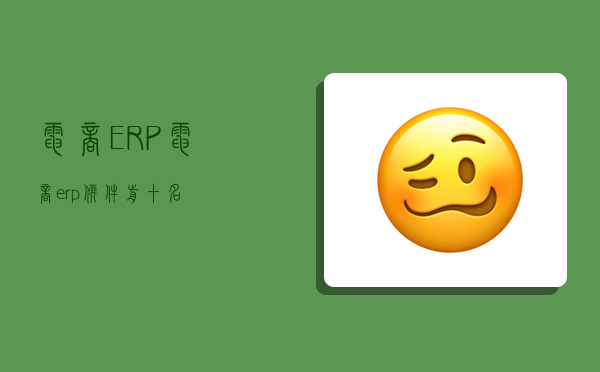 电商ERP,电商erp软件前十名-图1