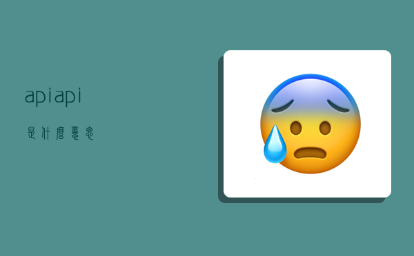api,api是什么意思-图1 api,api是什么意思-图1