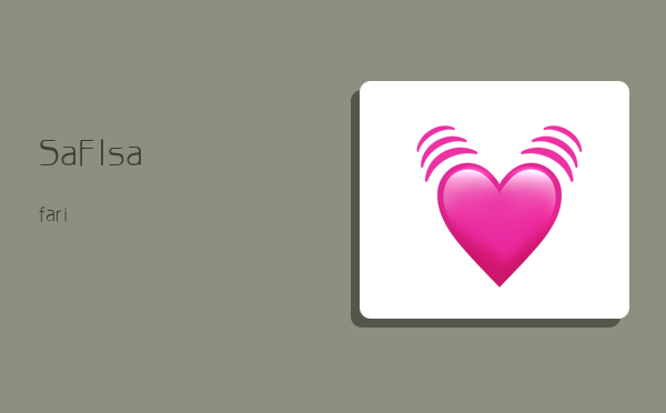 SaFI,safari-图1 SaFI,safari-图1