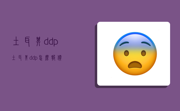土耳其ddp,土耳其ddp怎么报价-图1