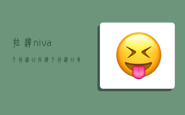 拉达niva平行进口,拉达平行进口车-图1 拉达niva平行进口,拉达平行进口车-图1