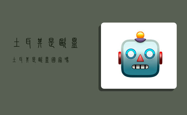 土耳其是欧盟,土耳其是欧盟国家吗-图1 土耳其是欧盟,土耳其是欧盟国家吗-图1