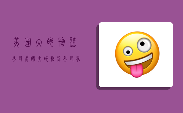 美国大的物流公司,美国大的物流公司有哪些-图1 美国大的物流公司,美国大的物流公司有哪些-图1