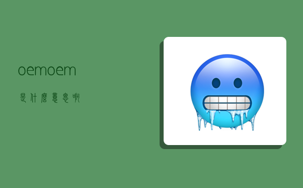 oem,oem是什么意思啊-图1 oem,oem是什么意思啊-图1