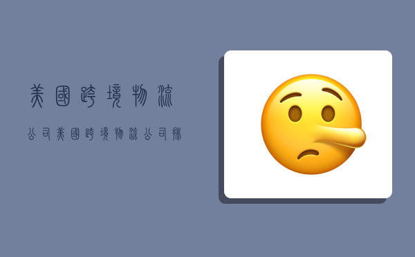 美国跨境物流公司,美国跨境物流公司排名-图1 美国跨境物流公司,美国跨境物流公司排名-图1