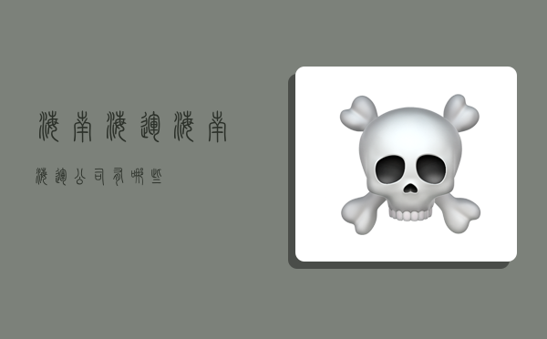 海南海运,海南海运公司有哪些-图1