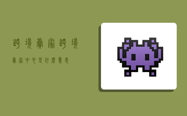 跨境卖家,跨境卖家中心是什么意思-图1