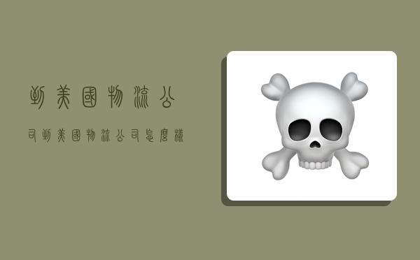 到美国物流公司,到美国物流公司怎么样-图1 到美国物流公司,到美国物流公司怎么样-图1