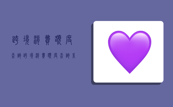 跨境消费额度查询,跨境消费额度查询系统-图1