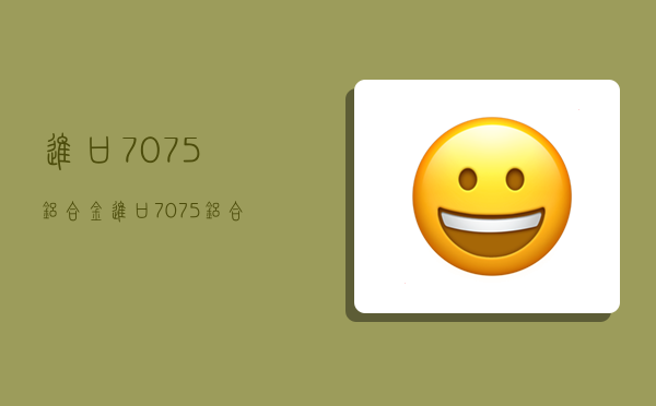 进口7075铝合金,进口7075铝合金板-图1 进口7075铝合金,进口7075铝合金板-图1