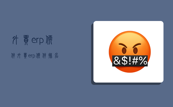 外贸 erp软件,外贸erp软件排名-图1