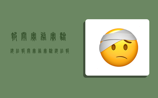 报关实务实验总结,报关实务实验总结报告-图1