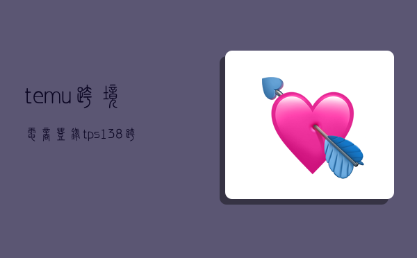 temu跨境电商登录,tps138跨境电商登录-图1 temu跨境电商登录,tps138跨境电商登录-图1