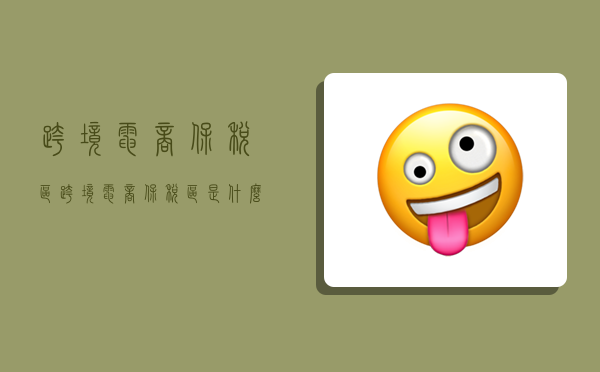 跨境电商保税区,跨境电商保税区是什么意思-图1 跨境电商保税区,跨境电商保税区是什么意思-图1