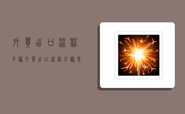 外贸出口流程步骤,外贸出口流程步骤思维导图word-图1