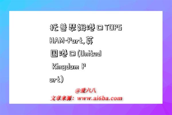 托普瑟姆港口TOPSHAM-Port,英国港口(United Kingdom Port)-图1 托普瑟姆港口TOPSHAM-Port,英国港口(United Kingdom Port)-图1