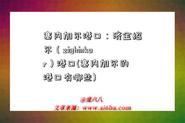 塞内加尔港口：济金绍尔（zighinkor）港口(塞内加尔的港口有哪些)-图1